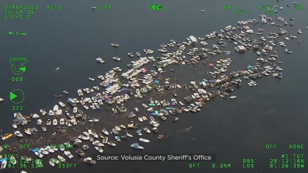 Photos: Fights break out during ‘Mayhem at Lake George’ gathering in Volusia County