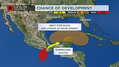 Models show Eastern Pacific hurricane could redevelop in Gulf of Mexico or Caribbean this week