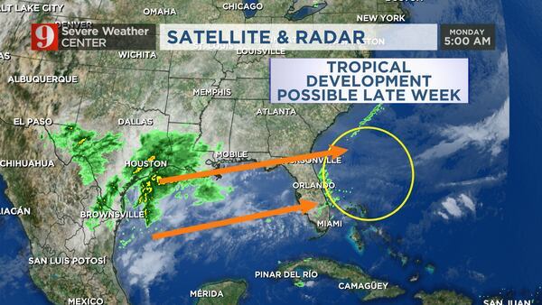 We’re monitoring the Caribbean; Texas storm could become tropical as it moves over Florida