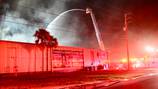 UPDATE: 2 dead after massive fire breaks out at Orange County fireworks warehouse