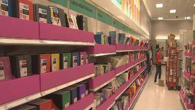 Shoppers prepare for upcoming tax holiday on back-to-school items