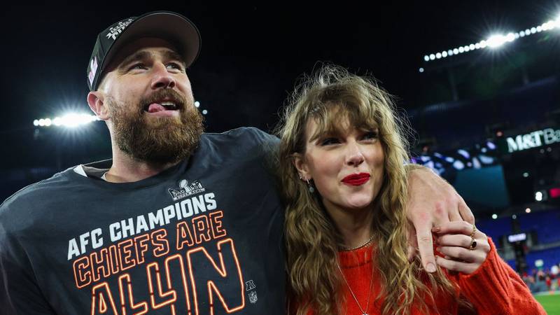 Travis Kelce and Taylor Swift