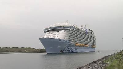 World’s 2nd-largest cruise ship arrives at Port Canaveral 