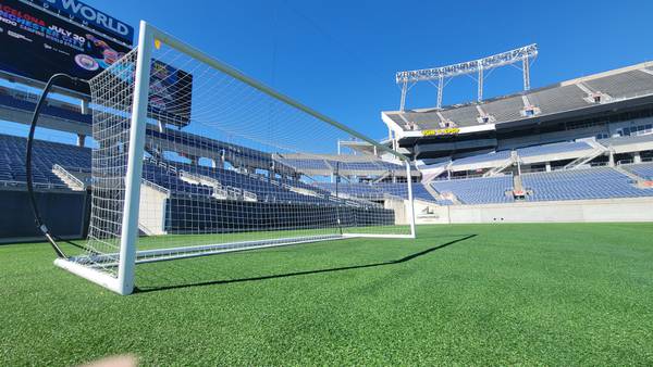 Camping World Stadium prepares its field for highly anticipated soccer match