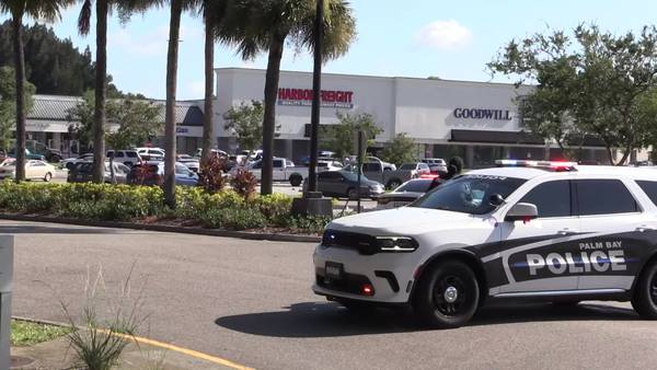 Large police response reported in Palm Bay