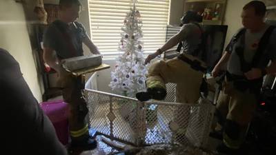 DeLand structure fire nearly ruins family’s Christmas