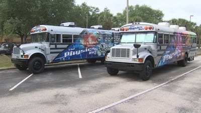 Seminole School district unveils 3rd “Physics Bus” to promote interest in STEM education