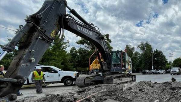 Man causes $40K in damage to parking lot with stolen excavator