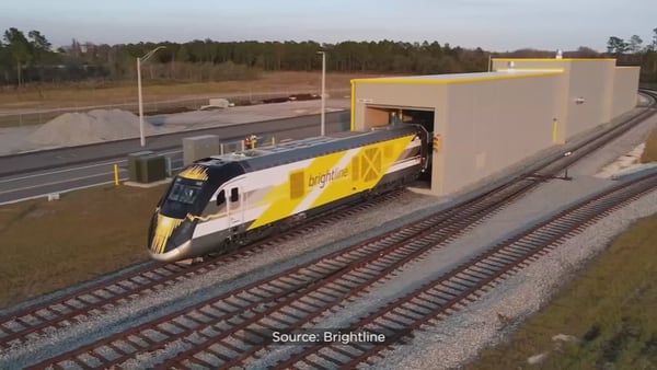 Brightline spotlights eco-friendly approach with Central Florida expansion