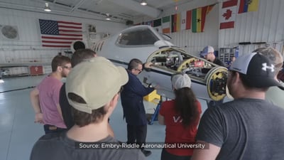 VIDEO: Airline industry facing shortage of maintenance technicians, projections show