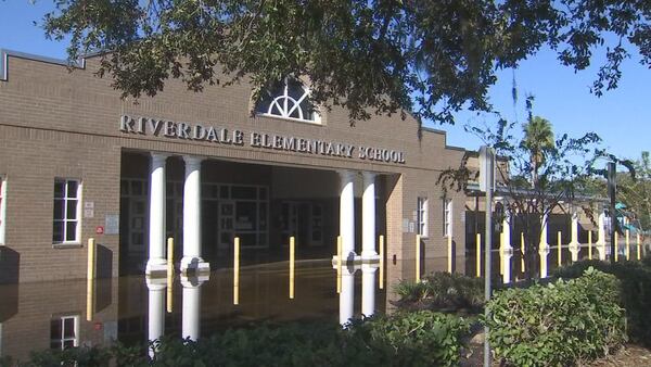 Riverdale Elementary floods after Hurricane Ian passes through Orange County