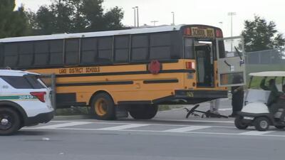 Video: Lake Minneola High senior fatally struck by school bus on campus