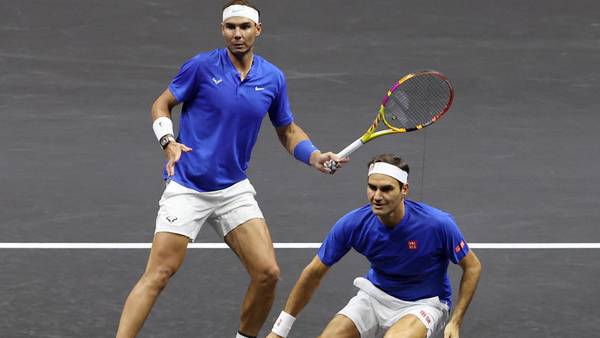 Roger Federer loses in doubles with Rafael Nadal in last match before retirement