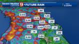 Heavy rain issues flood warnings across Central Florida