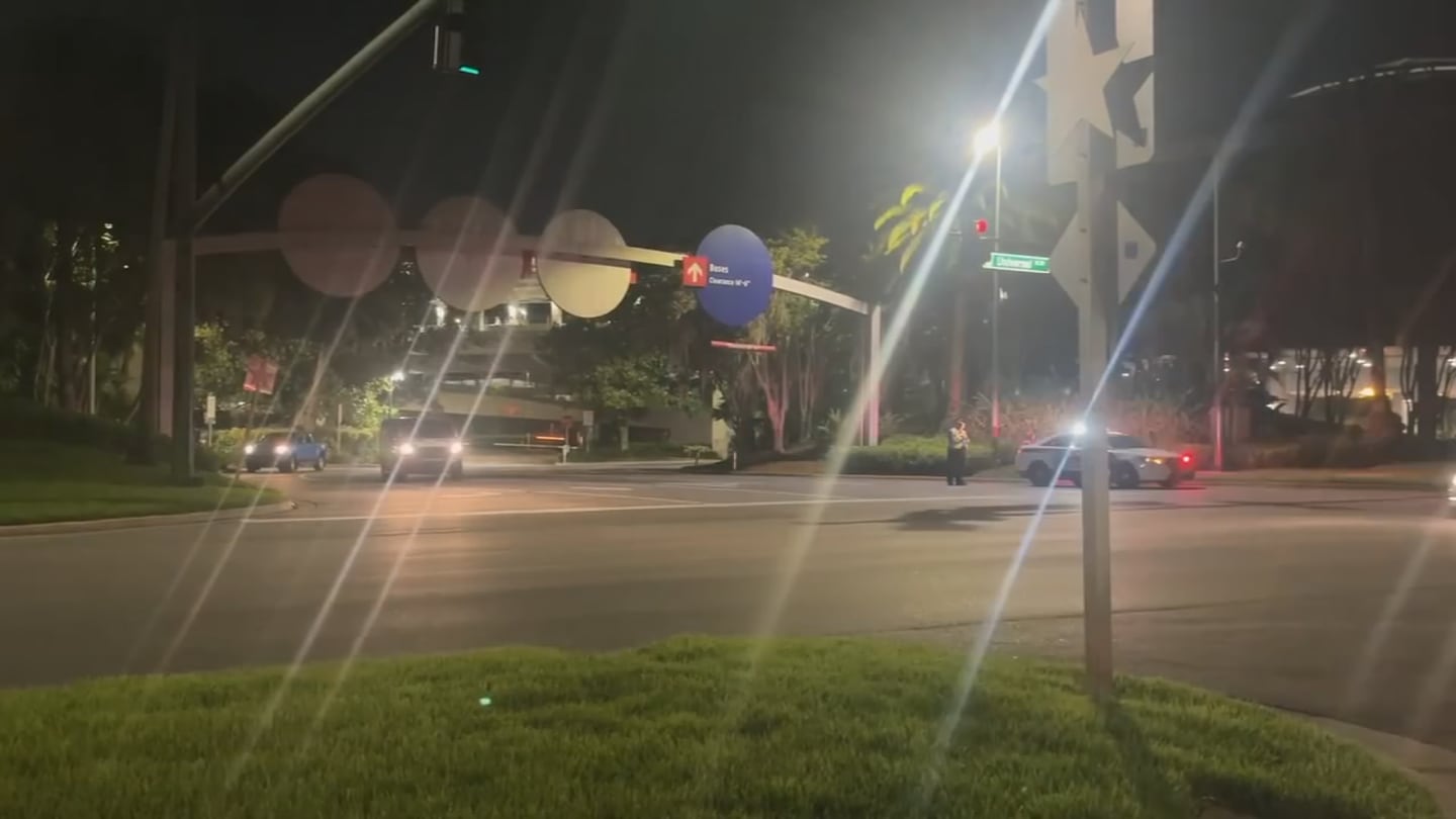 WATCH: Fight forced evacuation of parking garage at Universal Studios,  Orlando police say