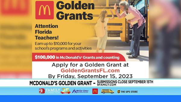 McDonald’s to award $100K in grants to Florida educators