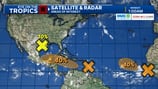 3 areas show chance for tropical development this week