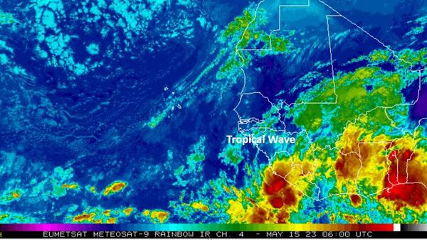 SEE: 1st tropical wave of the year rolls off the coast of Africa