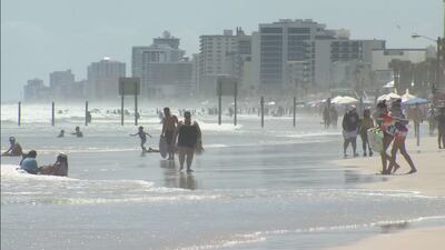 Labor Day beachgoers face rough surf, dangerous rip currents