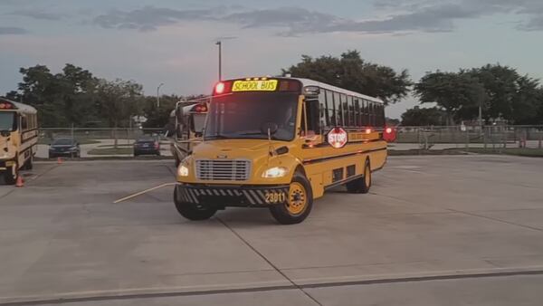 ‘Danger! Get back!’ High-tech ‘super bus’ means business in Osceola County