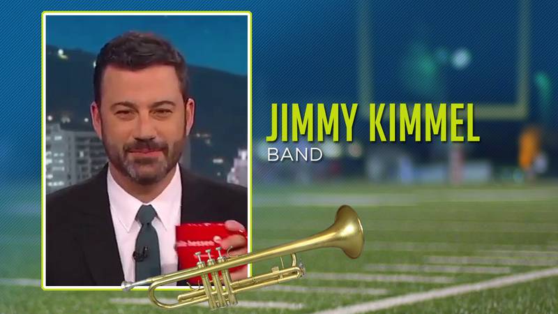 Celebrities In Band: Jimmy Kimmel