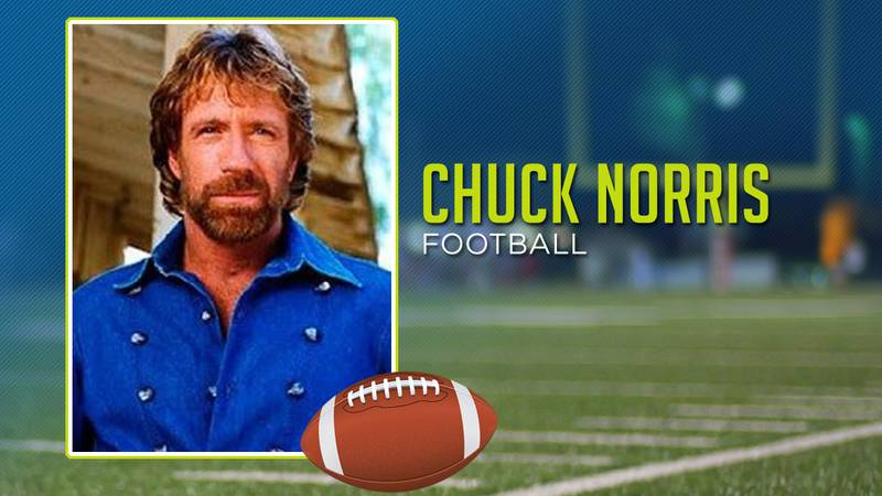 Chuck Norris played high school football