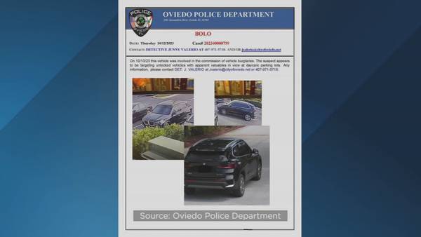 Police: Thieves targeting Oviedo parents’ cars during daycare drop-off