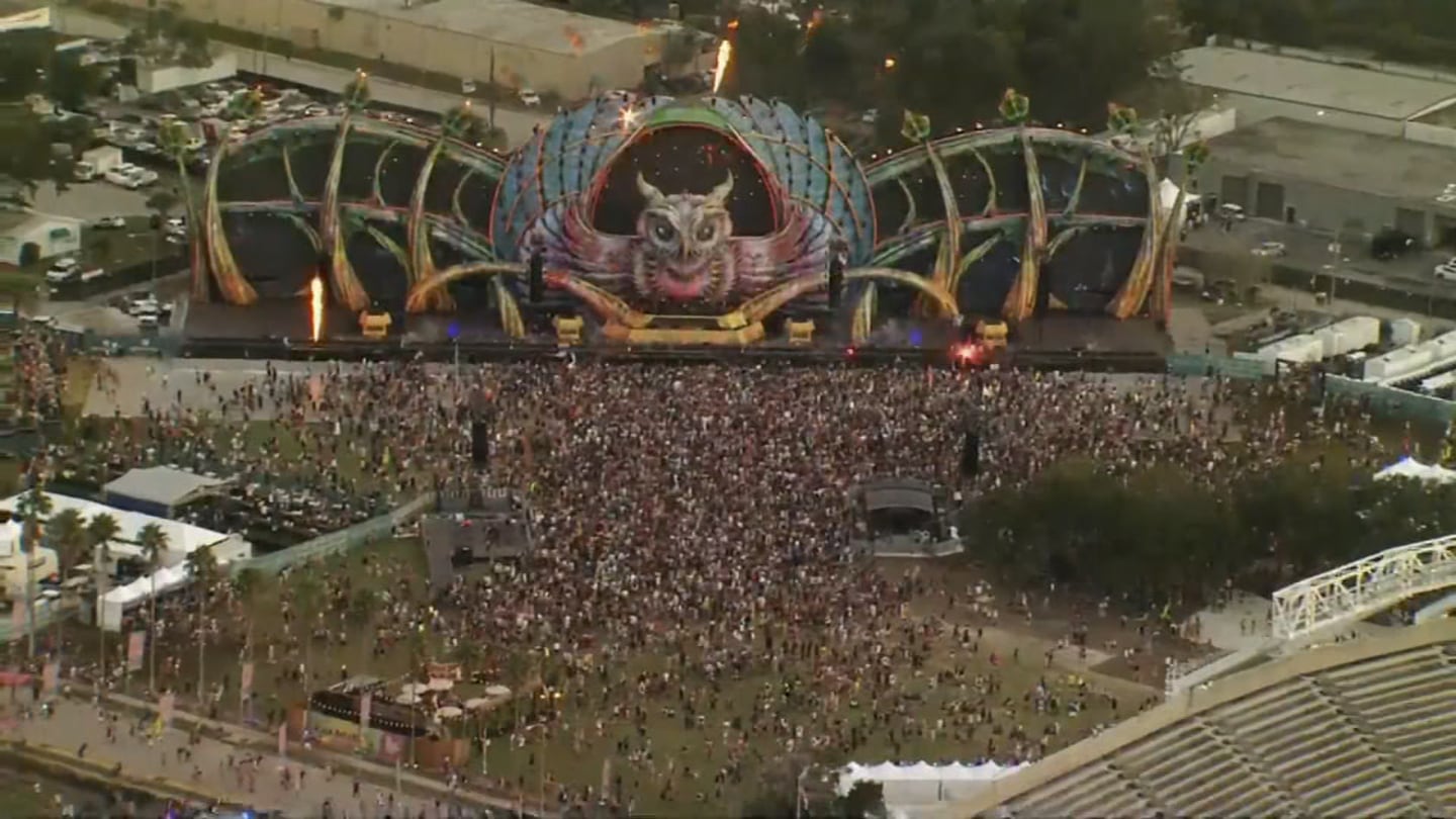 Video EDC Orlando returns after pandemic pause with record attendance