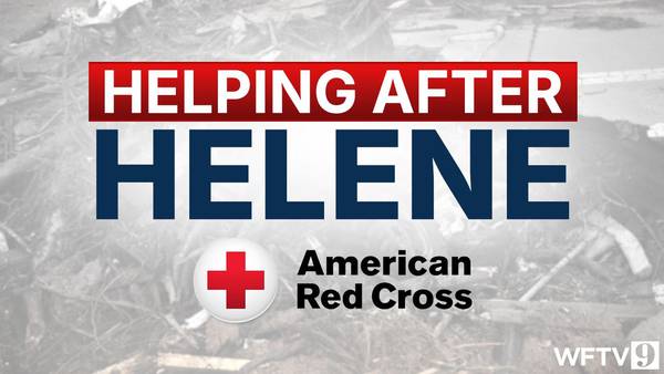 American Red Cross in its Hurricane Helene financial donation drive