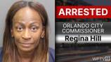 Orlando City Commissioner Regina Hill leaves jail after paying bail