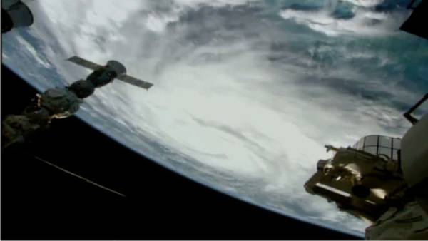 WATCH: Hurricane Ian captured from ISS