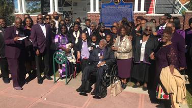 Photos: Historical marker honoring Black man killed in 1925 lynching revealed in Orlando