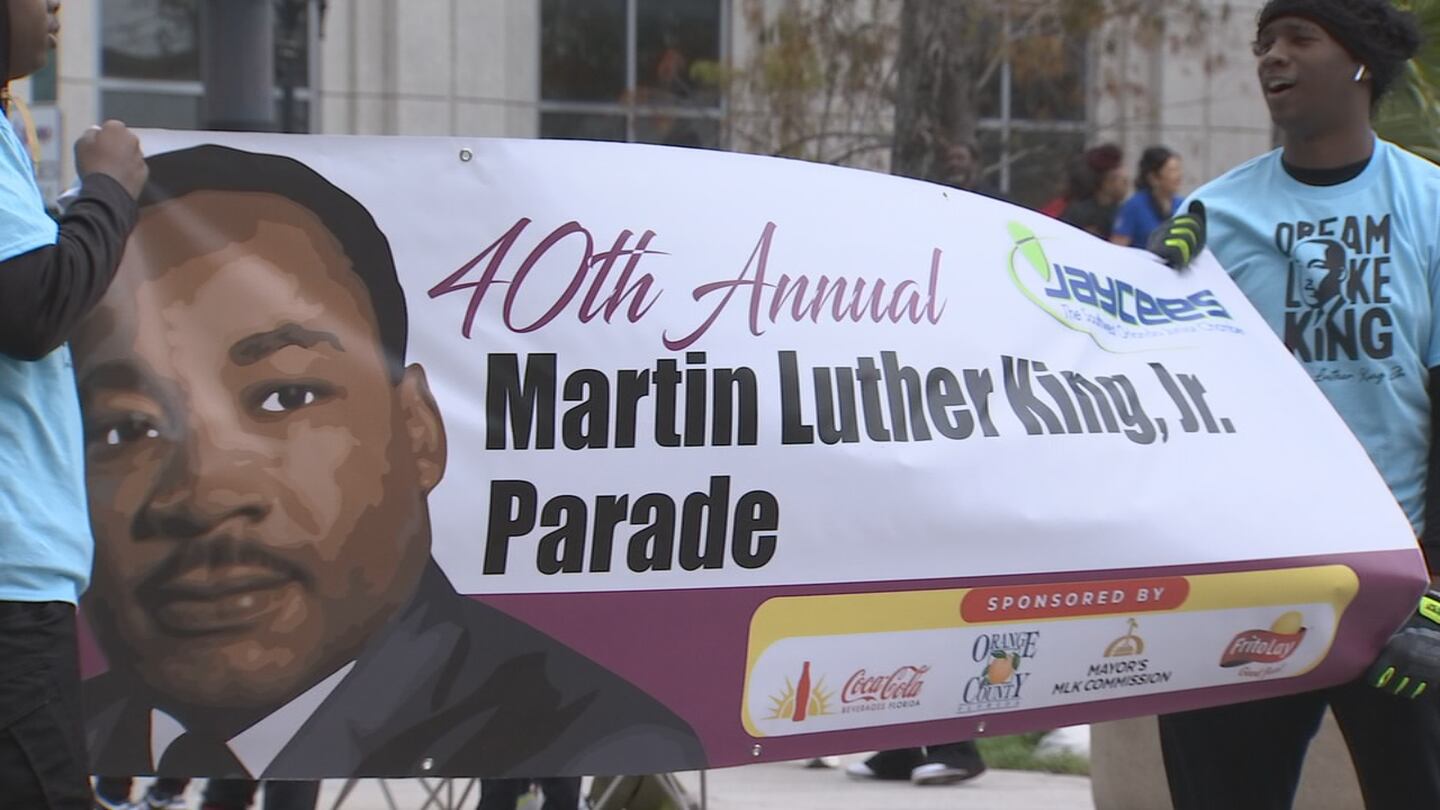 Community holds MLK parade in downtown Orlando WFTV