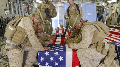 Iowa restaurant reserves table as tribute to soldiers killed in Kabul airport attack