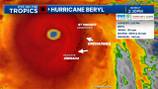 Record-breaking Hurricane Beryl is now in the Eastern Caribbean