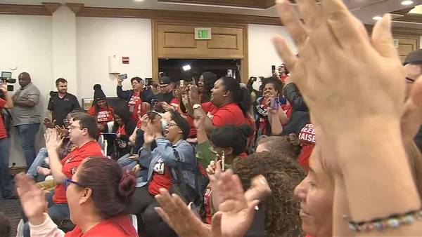 VIDEO: ‘Being able to breathe’: Disney workers celebrate historic pay increase