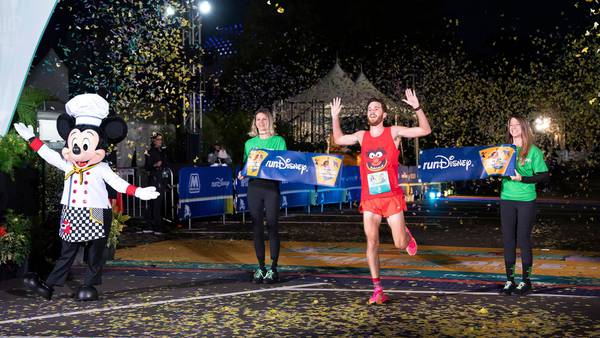 Video: Orlando runner wins Disney Wine & Dine Half Marathon 2nd time in a row