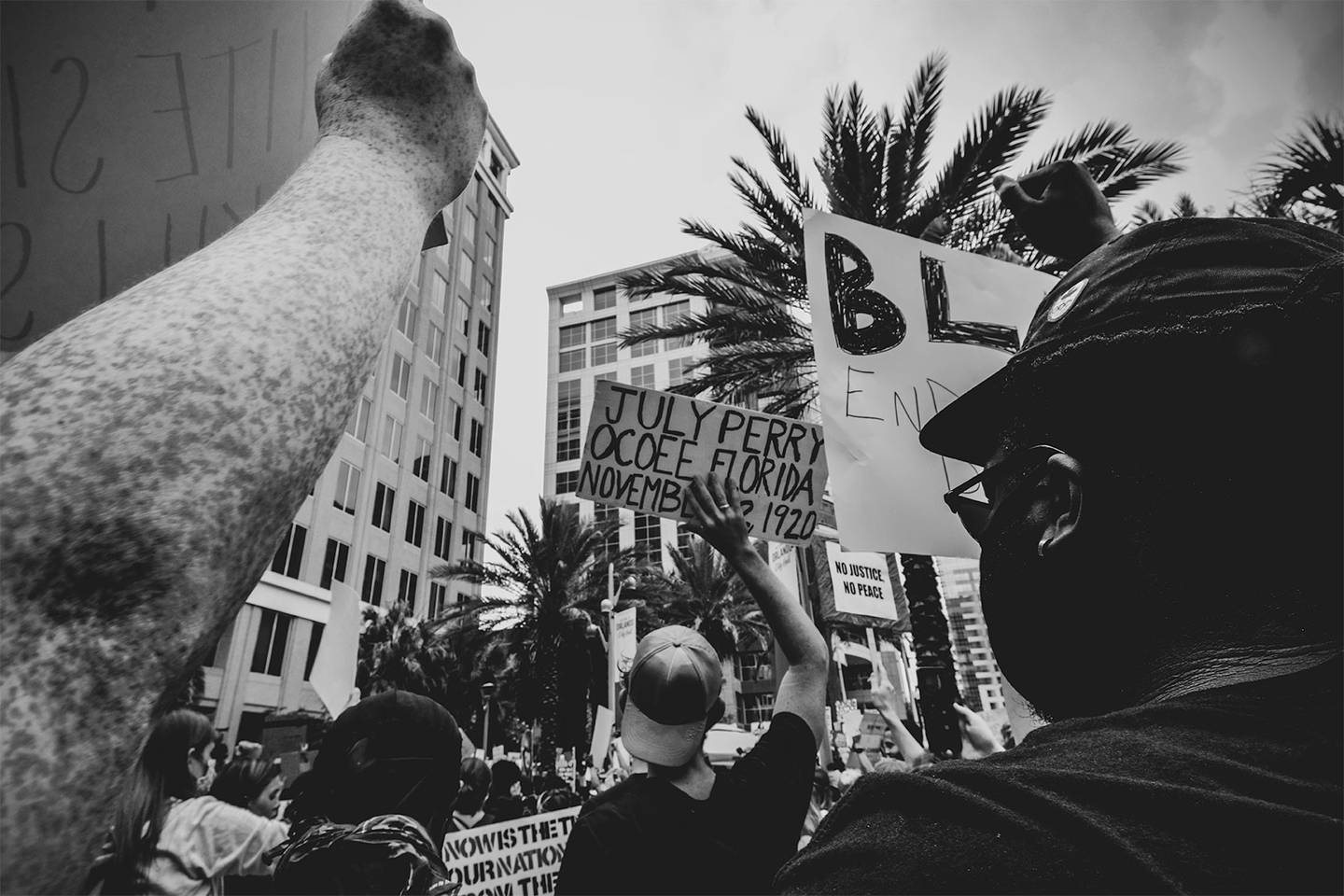 Black Lives Matter Protest; June 2, 2020. © Melissa Procko, 2020.