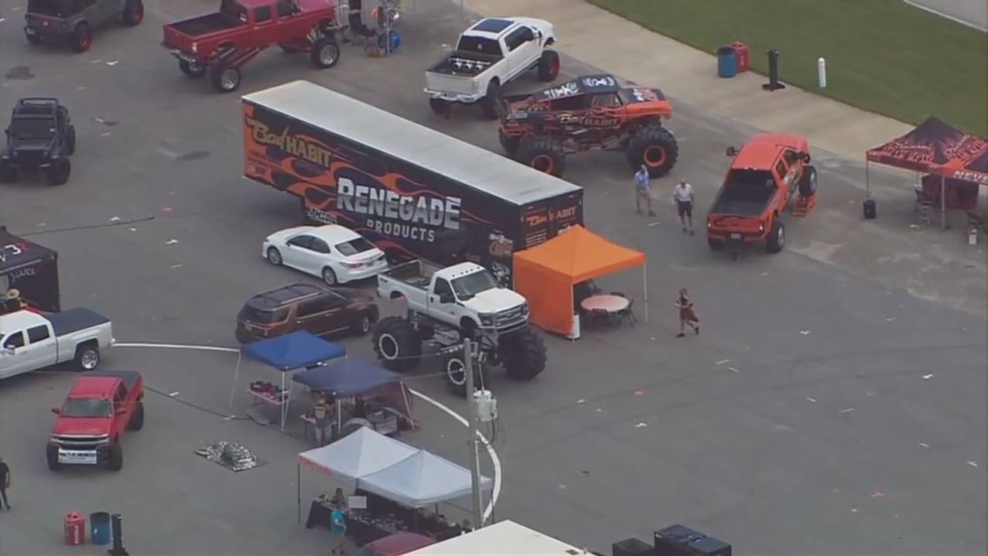 Video Daytona Beach Shores police buckling up for ‘TruckToberFest