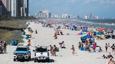 100 teens from Washington, DC-area test positive for COVID-19 after visiting South Carolina beach