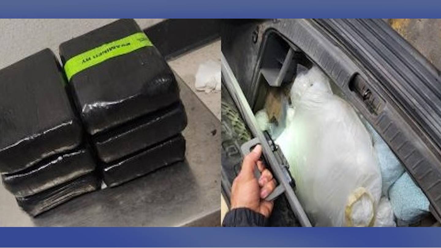 Customs officers seize 225 pounds of narcotics at Texas-Mexico border
