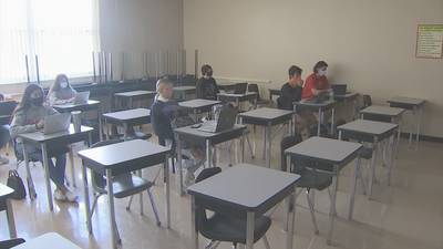 Video: School is back in session as COVID-19 cases continue to climb
