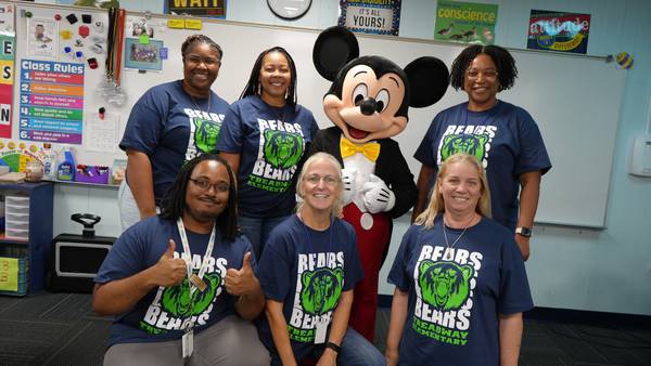 Central Florida teachers receive a special surprise from Walt Disney World