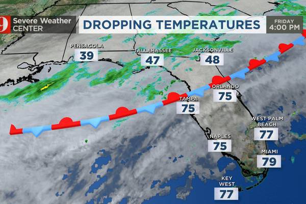 Video: Major cold front on the way to Central Florida
