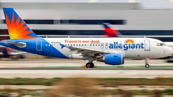 Allegiant adds 8 new routes, including several from Florida