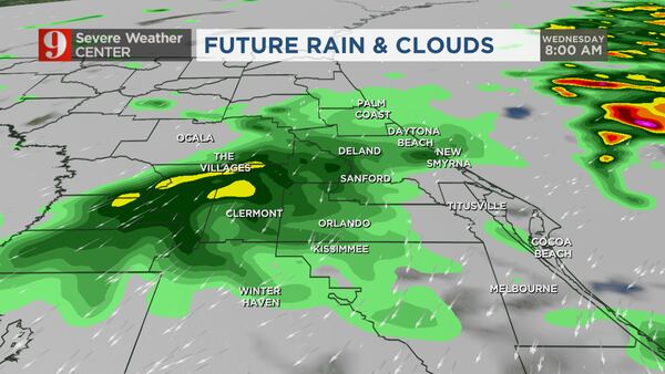 Cloudy with some rain Wednesday before forecast improves for Thanksgiving