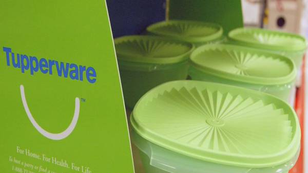 Tupperware files for bankruptcy after years of declining sales