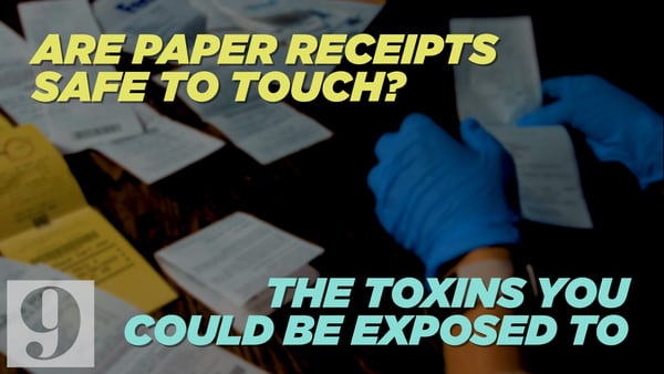 Are paper receipts safe to touch? The toxins you could be exposed to