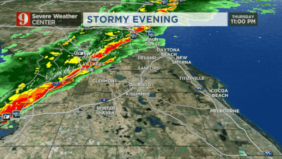 Timeline Severe Weather Rolls Through Central Florida Wftv