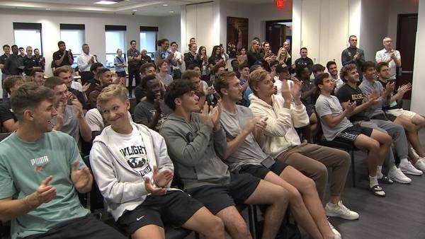 Video: UCF men's soccer team earns No. 12 seed in NCAA Tournament